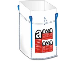 BIG BAG für Asbest mit Schürze Tragkraft 1000 kg, 90 x 90 x 110 cm #1 10 stück