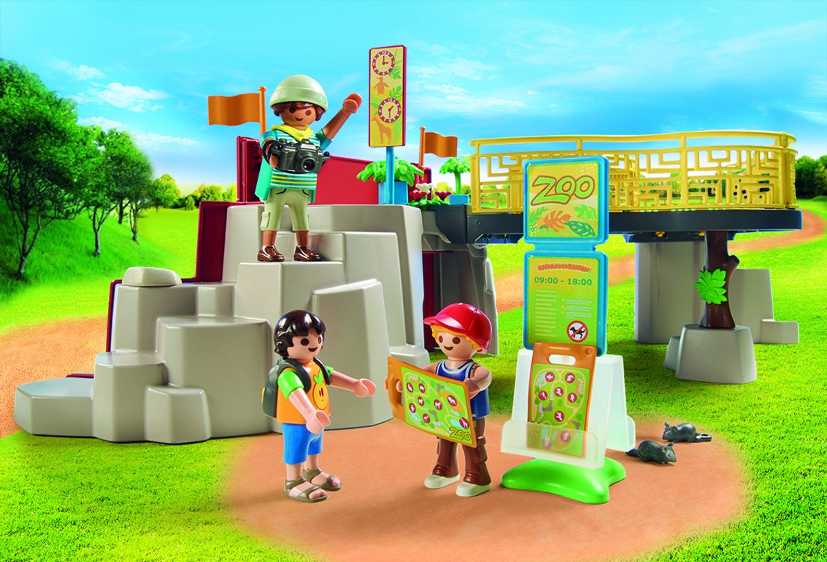 PLAYMOBIL Family Fun PROMO Avontuurlijke dierentuin - 71190 — afbeelding 2
