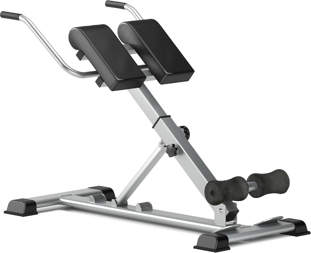 Romeinse Stoel Rugverlengmachine - Verstelbare Hyperextensiebank voor Hamstring Training en Thuisgymnastiek
