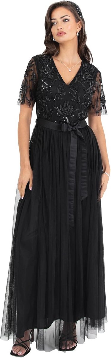 Maxi Jurk voor Dames - Elegante Geklede Jurk voor Bruiloft, Prom en Feestelijke Gelegenheden