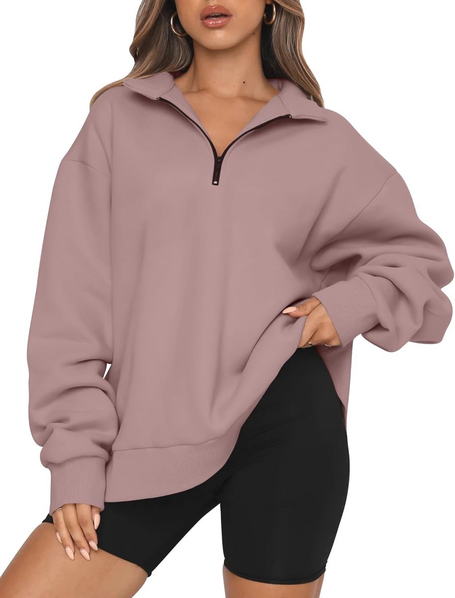 Casual Sweatshirt Dames - Trendy en Comfortabel