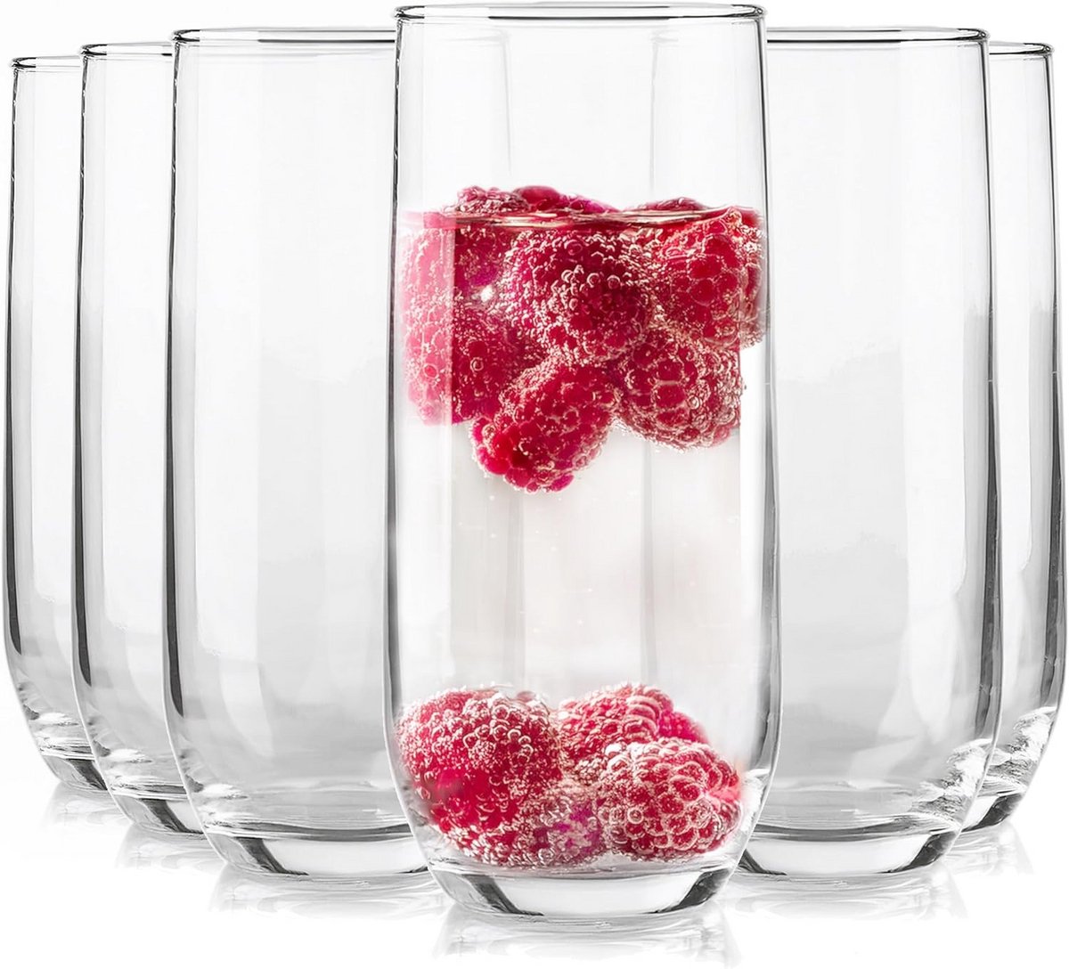 Waterglazen Set Hoog Kwaliteits Glas Vaatwasmachinebestendig Glans Transparant 280 ml