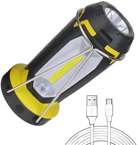 Multifunctionele campinglantaarn 10000mAh oplaadbaar - campinglamp 750 lumen - opvouwbaar - 8 lichtstanden - IPX5 waterdicht - LED-lantaarn voor tenten outdoor — afbeelding 5