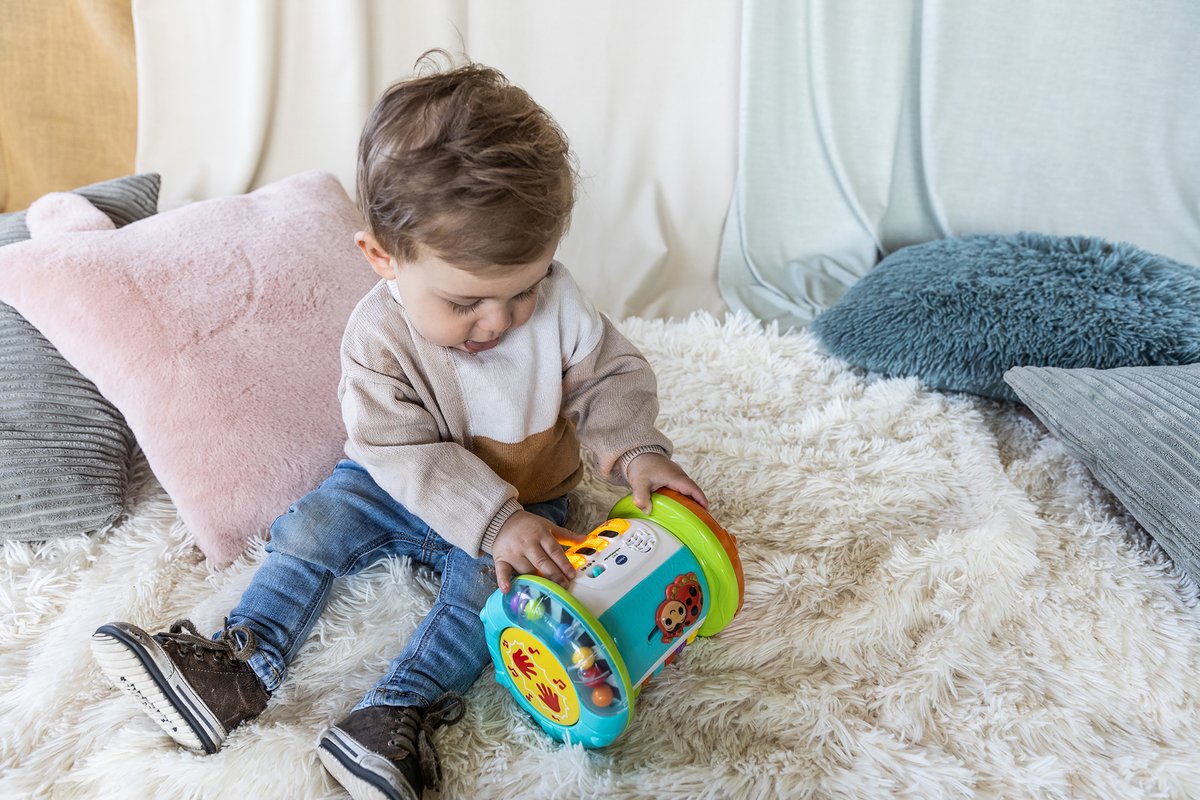 VTech Baby 3-in-1 Kruiprol - Educatief Speelgoed - Activiteitenroller met Lichts- en Geluidseffecten - Baby Speelgoed — afbeelding 7