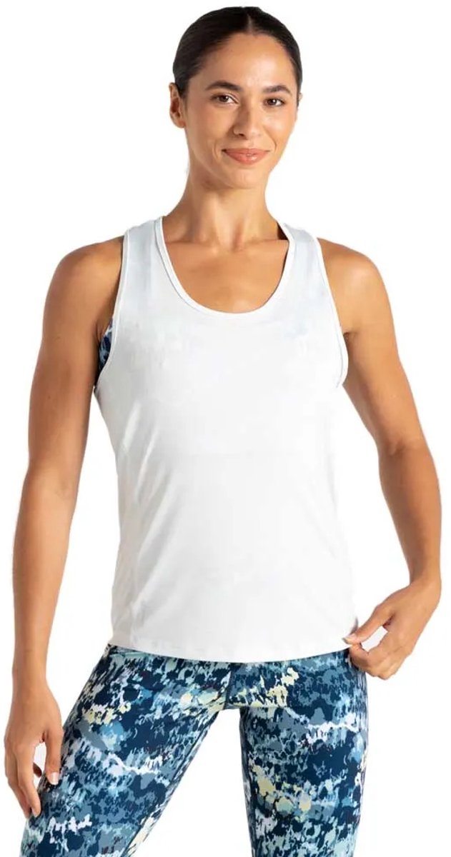 Dare2b Modernize Ii Mouwloos T-shirt Vrouw Blauw