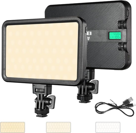 VILTROX L132T CRI95 3300K~5600K Lumière vidéo LED Gradable Photo Studio Panneau Lumineux pour