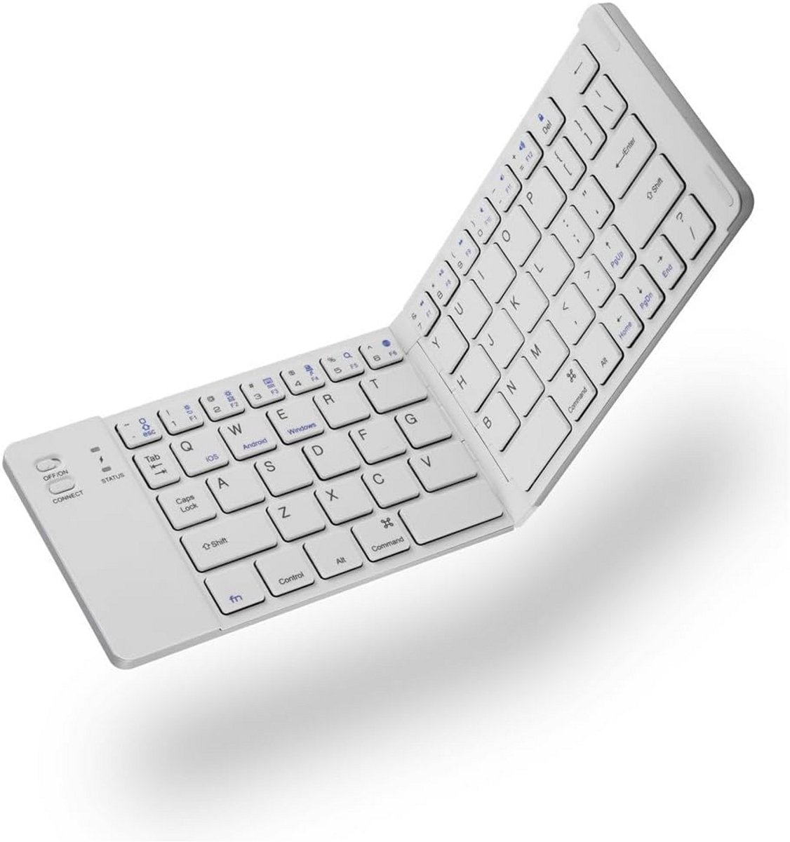 Opvouwbaar Bluetooth Toetsenbord Magnetisch Ultradun voor Mobiel en Tablet