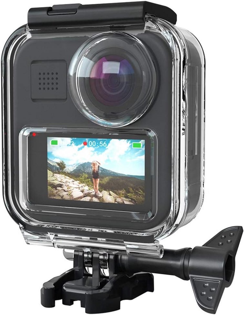 Waterdichte Behuizing voor Panorama Actiecamera - Duik tot 20 Meter Diepte