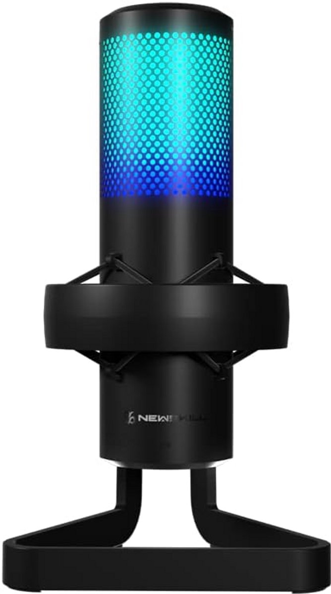 RGB Condensator Microfoon 4-in-1 voor Gaming en Streaming