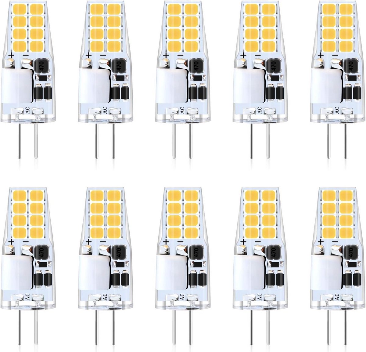 G4 LED-lampen 3 Watt neutraal wit 4500K 220 lumen