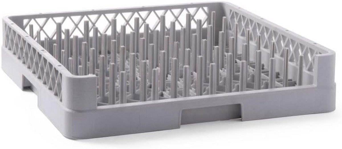 Professionele vaatwasserkorf voor dienbladen en bakken - 500x500x100mm