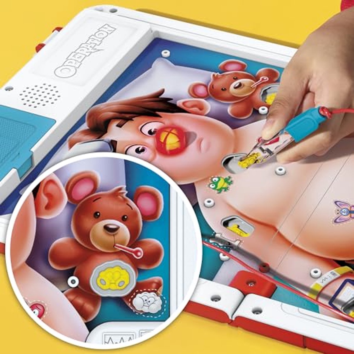 Hasbro Operation spel - Elektronisch bordspel voor kinderen (Engelstalig). — cadeau in Partyspellen - foto 5