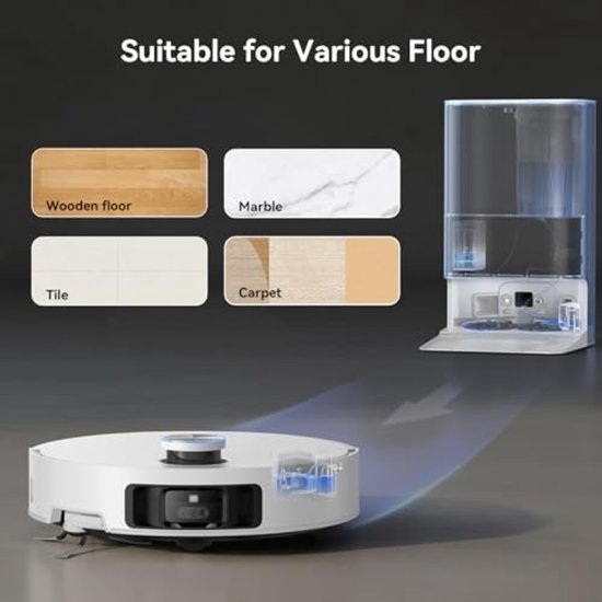 Robot hút bụi lau sàn Mova E10 Robot hút bụi lau sàn Mova E10