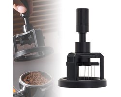 53 mm espressomixer met verstelbare naaldhoogte, roterende koffiemixer met standaard, draagbare espressomixer, creatieve espresso-accessoires.