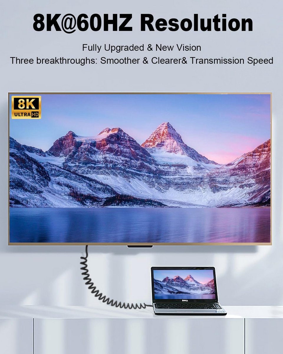 USB-C verlengkabel 1,8 meter 20 Gbps 100 Watt 4K 8K USB C naar USB C verlengsnoer geschikt voor snelladen en opladen van laptop tablet mobiele telefoon hardeschijf dockingstation harde schijf behuizing oordopjes VR headset auto lader en meer – foto 2