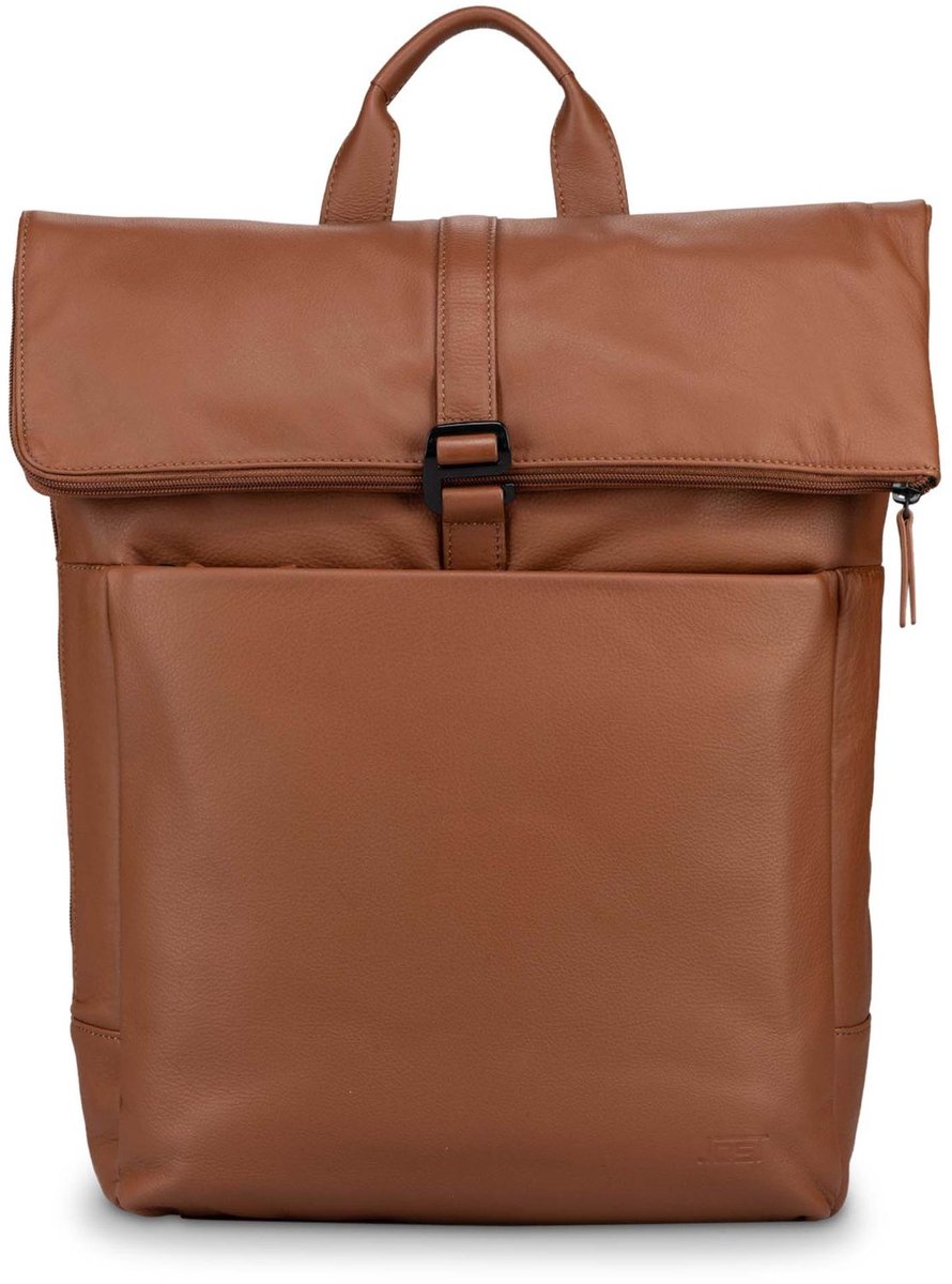 JOST laptop rugzak rugzak met laptopvak Tromsoe Backpack Cognac Lichtbruin