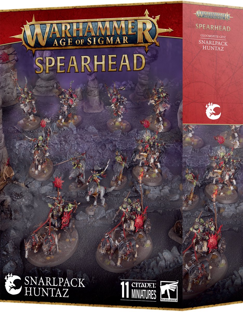 Spearhead: Gloomspite Gitz Snarlpack Huntaz