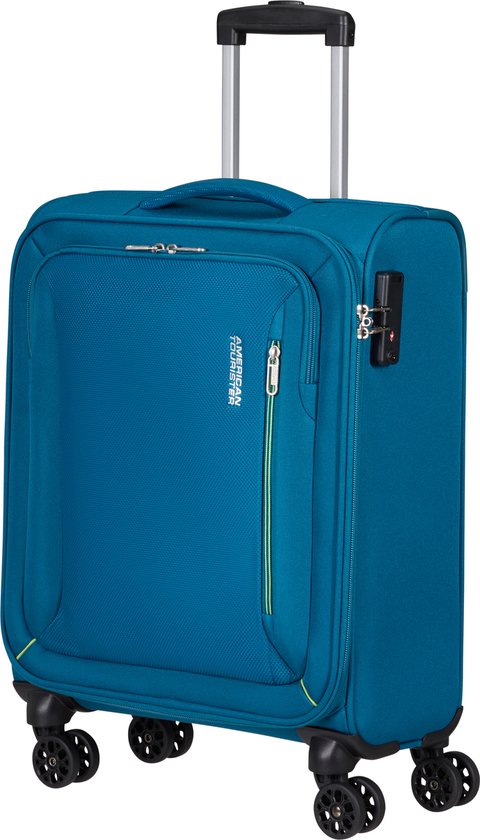 Valise de voyage American Tourister - Hyperspeed Spinner 55/20 Tsa (bagage à Bagage à main) Deep Teal