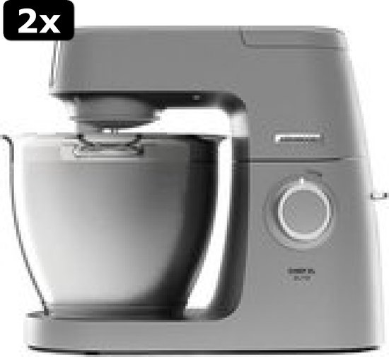 2x Kenwood Chef Elite XL KVL6320S Keukenmachine