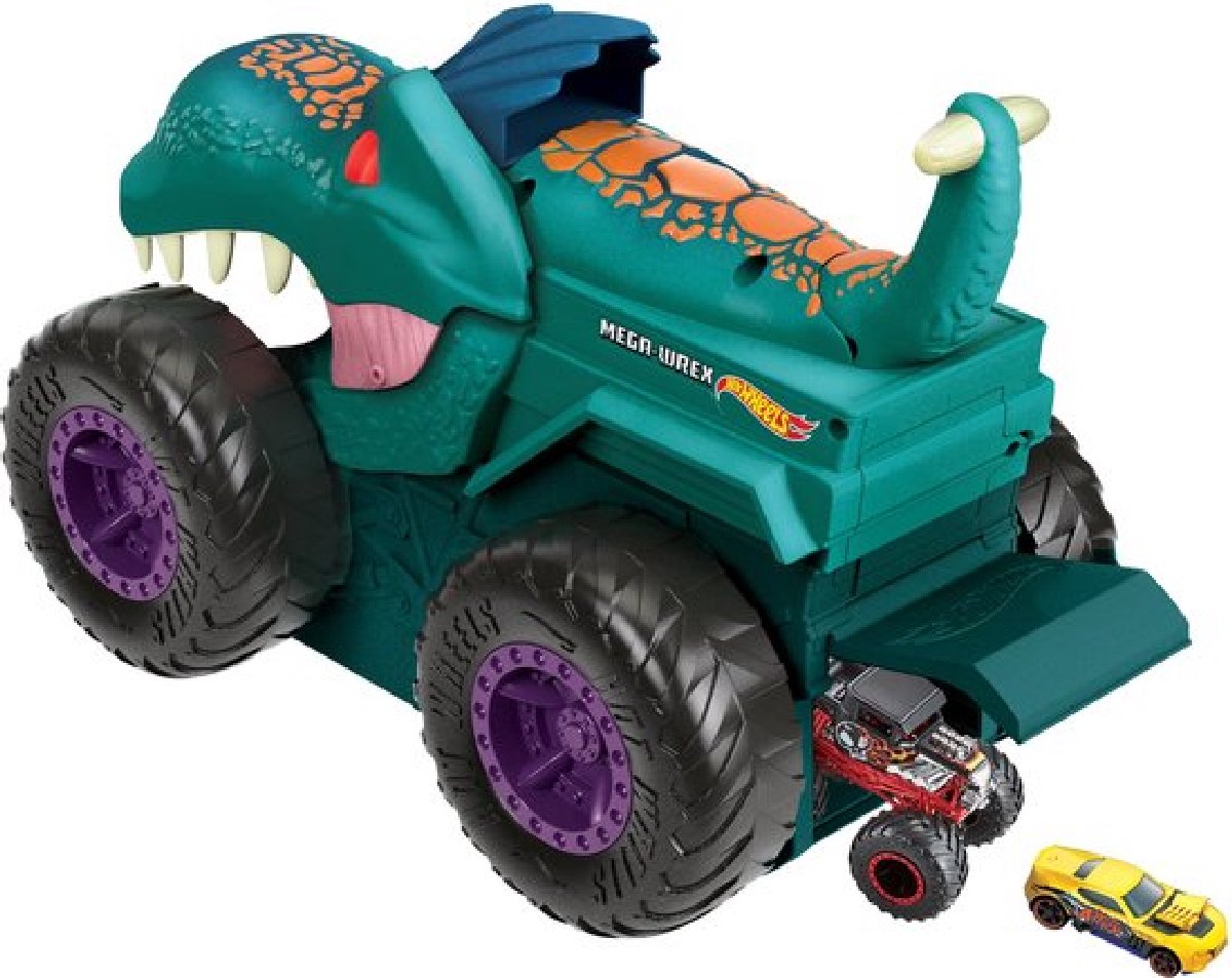 Hot Wheels Monster Truck Car Chompin' MegaWrex