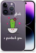 Smartphone hoesje Apple iPhone 14 Pro Hoesje maken Cactus Glad