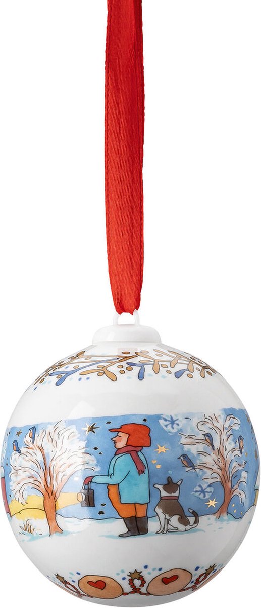 Hutschenreuther Kerstbal 2022 - 722990 - door Renata