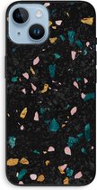 Case Company® - Hoesje geschikt voor iPhone 14 hoesje - Terrazzo N°10 - Biologisch Afbreekbaar Telefoonhoesje - Bescherming alle Kanten en Schermrand