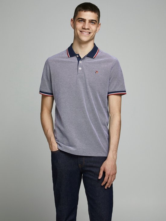 JACK & JONES JPRBLUWIN POLO SS STS Heren Poloshirt - Maat L