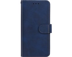 Mobigear Telefoonhoesje geschikt voor HTC Desire 22 Pro Hoesje | Mobigear Wallet Bookcase Portemonnee | Pasjeshouder voor 3 Pasjes | Telefoonhoesje voor Pinpas / OV Kaart / Rijbewijs - Blauw