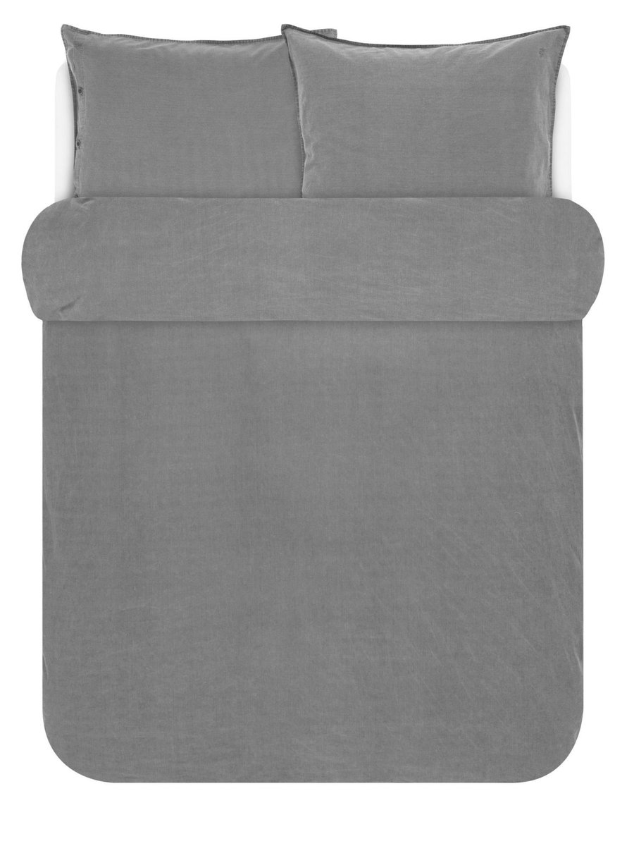 Marc O'Polo Senja - Dekbedovertrek - Lits-jumeaux - 260x200/220 cm + 2 kussenslopen 60x70 cm - Stone