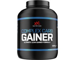 XXL Nutrition - Complex Carb Gainer - Maaltijdvervanger, Weight Gainer, Mass Gainer, Shake Spiergroei & Herstel - Diverse Smaken - Vanille - 2500 Gram (25 - 50 shakes)