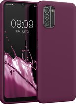 kwmobile telefoonhoesje geschikt voor Nokia G21 / G11 - Hoesje voor smartphone - Back cover in bordeaux-violet