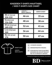 Zwart usa fan t-shirt voor kinderen - usa supporter - Amerika supporter - EK/ WK shirt / outfit 158/164