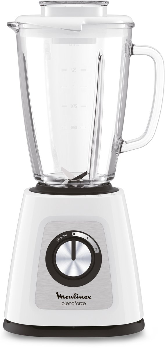 Moulinex LM4351 1,25 l Blender voor op aanrecht 800 W Wit