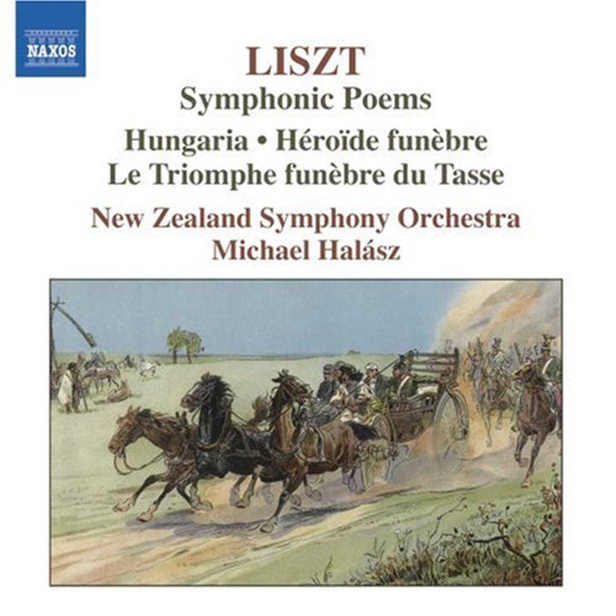 New Zealand Symphony Orchestra, Michael Halász - Liszt: Symphonic Poems (CD)