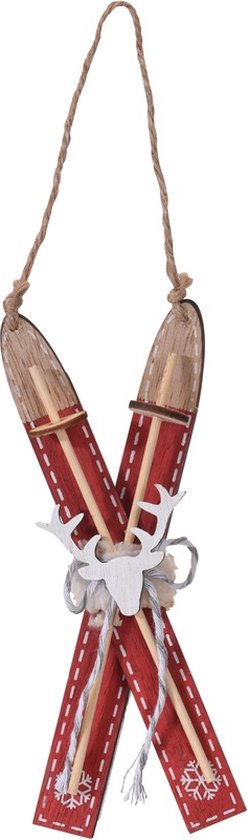 TAIYOU 20 stuks Houten kerstversiering, kerstboomversiering, houten
