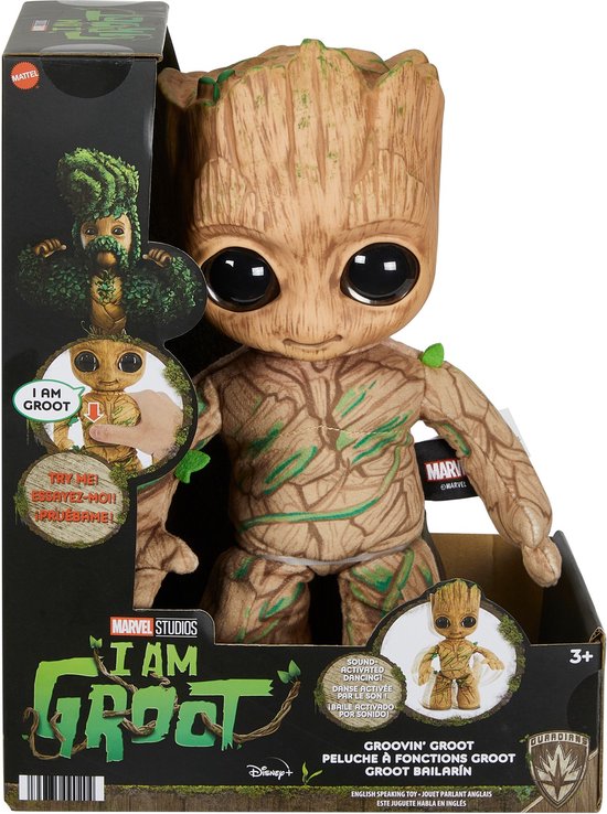 Foto: Marvel groovin groot dansende en pratende plush