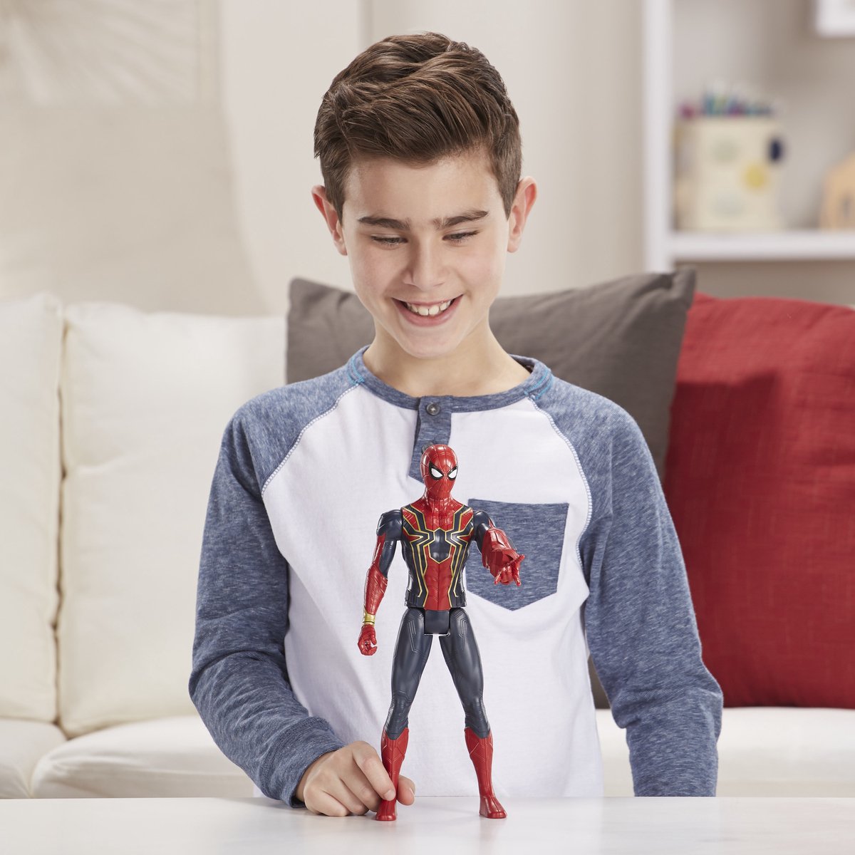 Marvel Avengers Titan Hero Power FX  Iron Spider - Speelfiguur 30cm — afbeelding 11