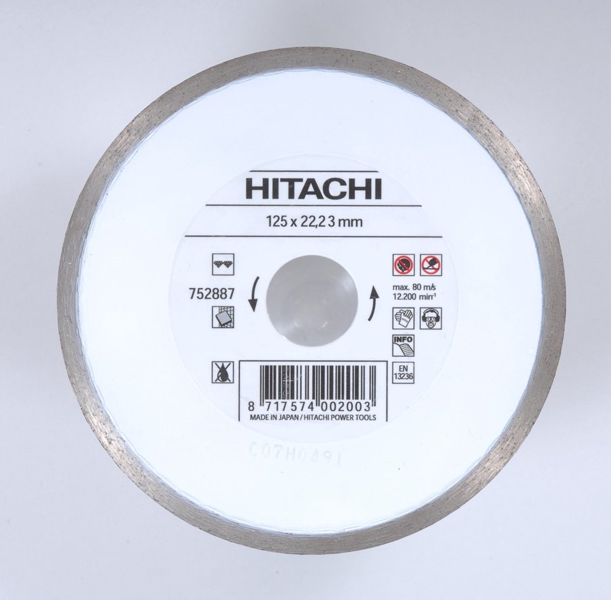 HiKOKI DIAMANT ZAAGBLAD 110X22,2X4MM TYPE TEGELS