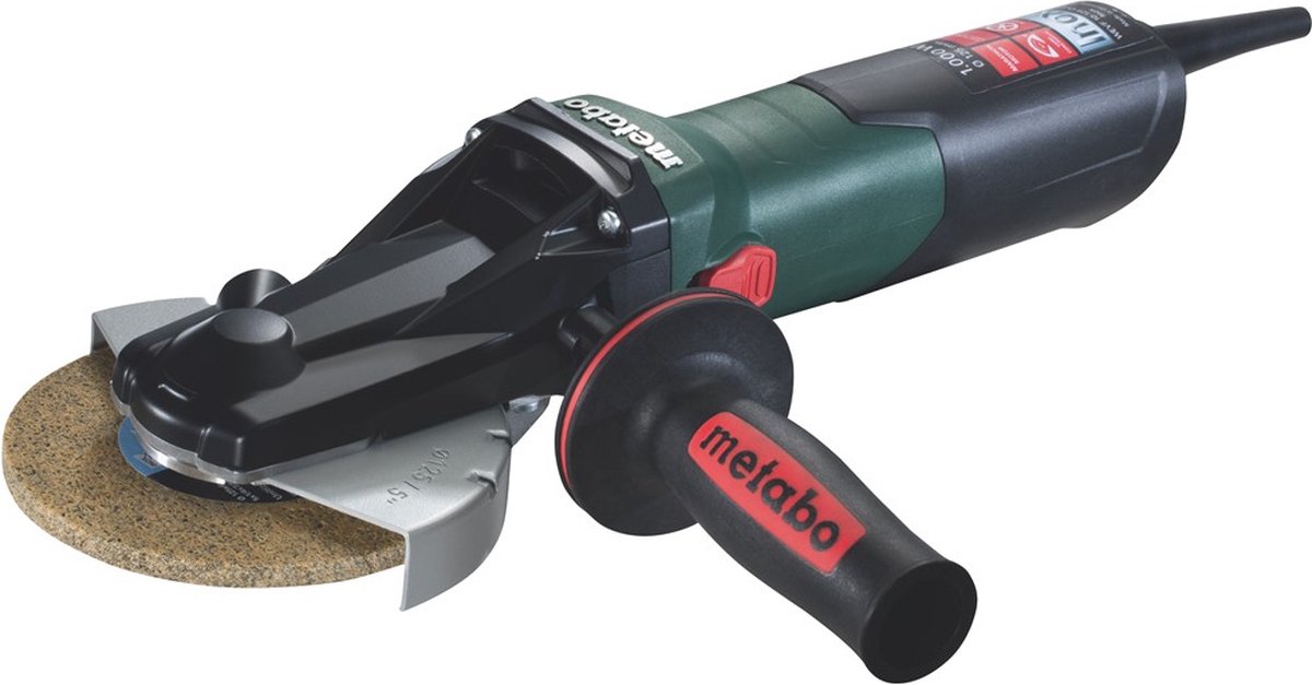 Haakse platkop-slijper WEVF 10-125 Quick Inox