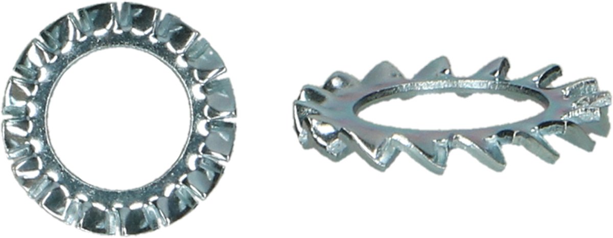 PGB-FASTENERS | Waaierveerring DIN 6798A M12 Zn | 200 st