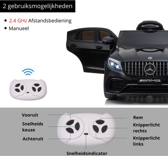12 volts Mercedes QLS voiture enfant electrique gris metal