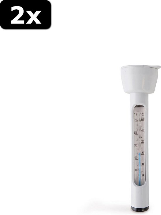 2x Intex thermometer op blister