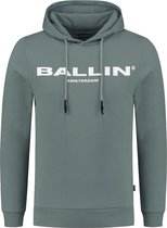 Ballin Amsterdam - Heren Slim Fit Original Hoodie - Bruin - Maat M | bol.com