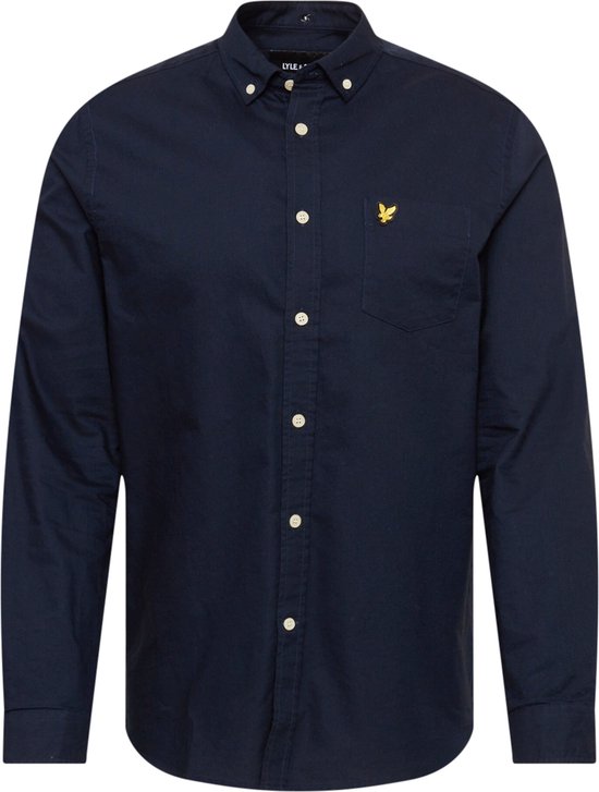 Lyle & Scott Light weight oxford shirt - dark navy