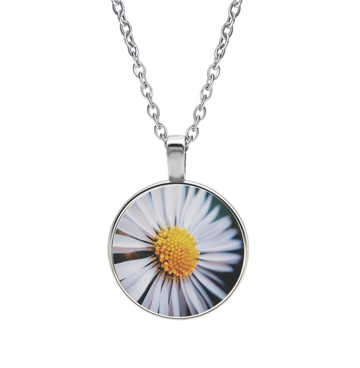 Ketting Glas - Bloem