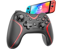 Draadloze Pro Controller - Geschikt voor Nintendo Switch Controller - Macro Knop - Turbo Knop - Controllers geschikt voor Nintendo Switch, Nintendo Oled en Nintendo Switch Lite - Macro Knoppen - Turbo Knop