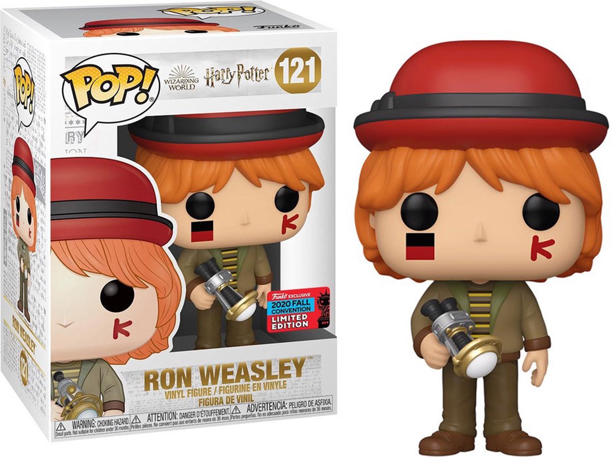 Film Funko POP: Harry Potter S10 - Ron Puking Slugs w / Bucket - Funko