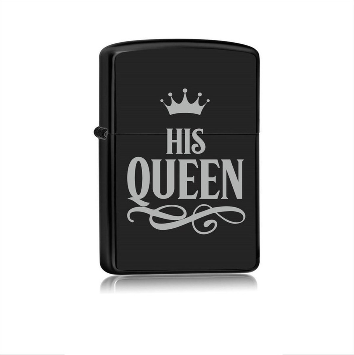 Goedkoopste Aansteker Zwart - His Queen