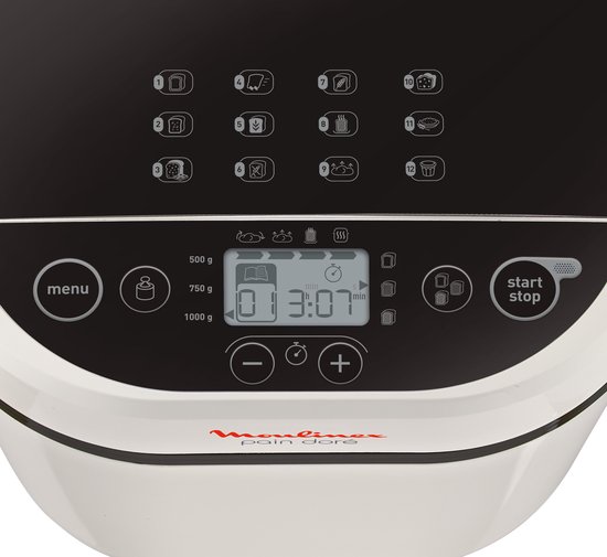 Moulinex Pain Doré OW210130 - Broodbakmachine - 12 programma's